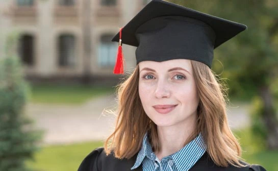 Girl Getting Degree after MBA Assignment Help