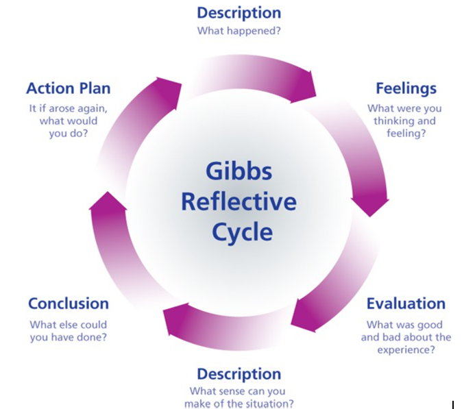 Figure 1: Gibbs’ reflective cycle
