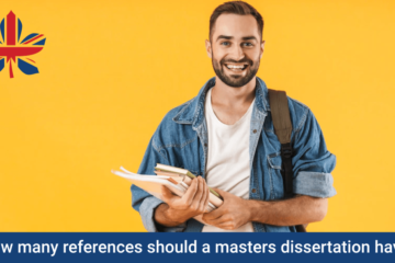 How many references should a master's dissertation have?